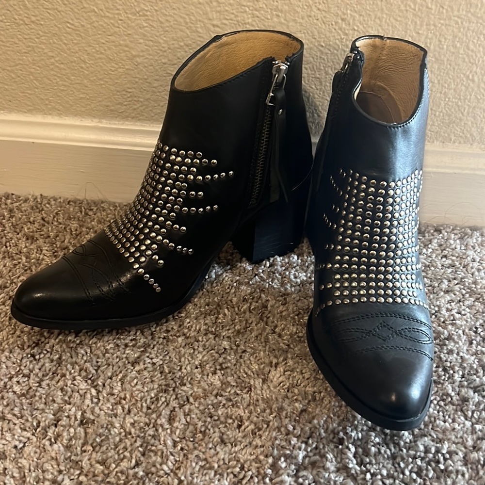 Studded boots